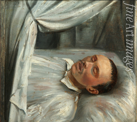 Schwede Robert - Dichter Michail Lermontow (1814-1841) auf dem Sterbebett