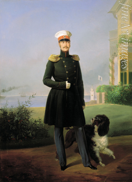 Bottman Yegor (Gregor) - Portrait of Emperor Nicholas I  (1796-1855)