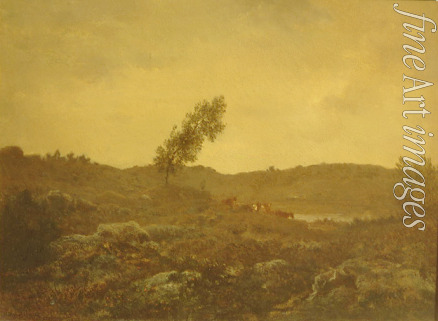 Rousseau Théodore - Blick in Barbizon