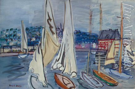 Dufy Raoul - Segelboote bei Trouville