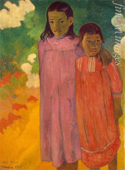 Gauguin Paul Eugéne Henri - Piti Tiena (Zwei Schwestern)