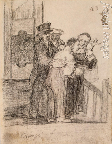 Goya Francisco de - Französische Strafe