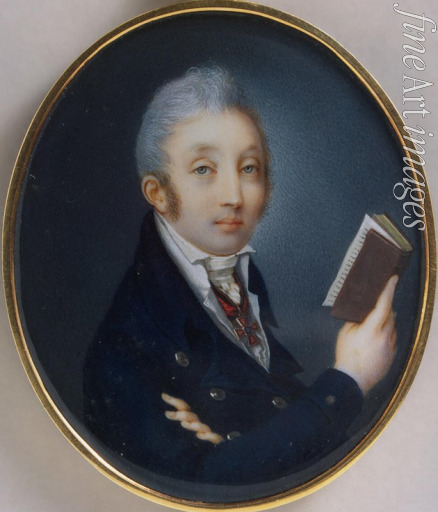 Iwanow Pawel Alexeewitsch - Porträt des Staatssekretärs und und liberalen Reformers Grafen Michail Speranski (1772-1839)