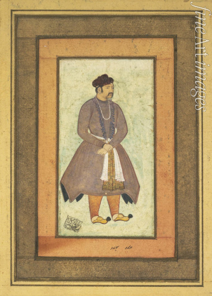 Manohar - Portrait of Akbar the Great (1542-1605), Mughal Emperor