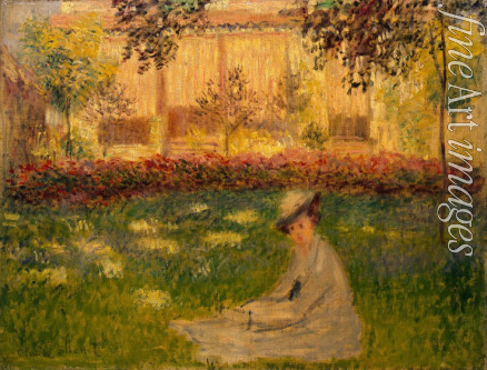 Monet Claude - Frau im Garten