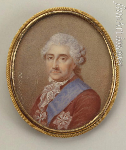 Raczynski Karl Graf - Porträt Stanislaus II. August Poniatowski, König von Polen und Großfürst von Litauen (1732-1798)