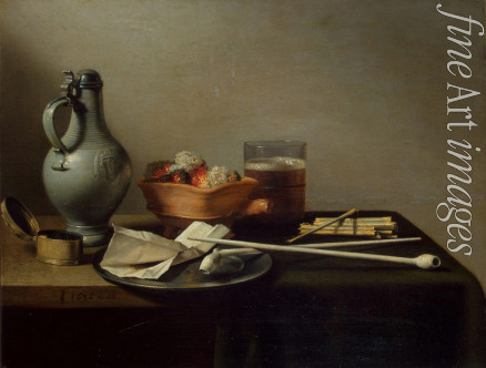 Claesz Pieter - Still Life with Clay Pipes