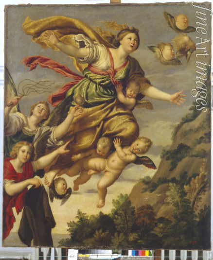 Domenichino - Mary Magdalene Taken up to Heaven