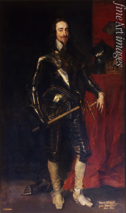 Dyck Sir Anthony van - Portrait of King Charles I of England, Scotland and Ireland (1600-1649)