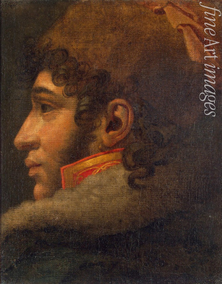 Girodet de Roucy Trioson Anne Louis - Portrait of Joachim Murat (1767-1815), Marshal of France and Admiral of France, King of Naples