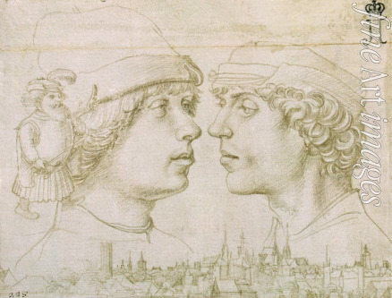 Holbein Hans der Ältere - Porträt des Sohnes des Künstlers