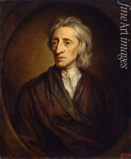 Kneller Sir Gotfrey - Portrait of the physician and philosopher John Locke (1632-1704)