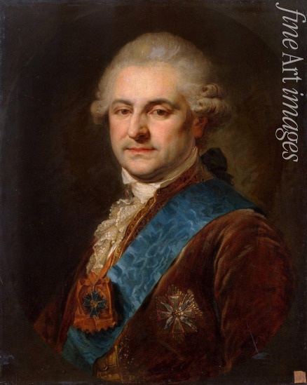 Lampi Johann-Baptist von the Elder - Portrait of Stanislaw II August Poniatowski, King and Grand Duke of the Polish-Lithuanian Commonwealth (1732-1798)