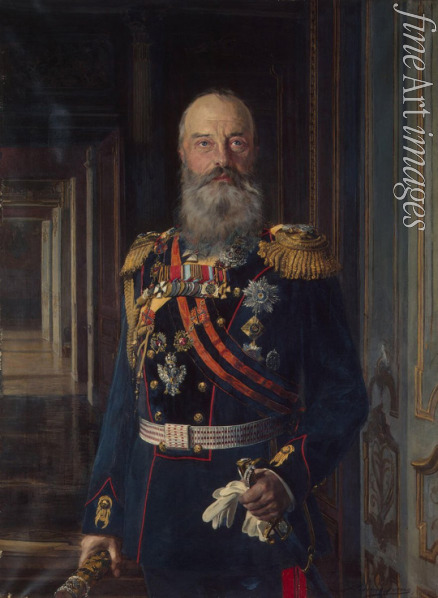 Liphart Ernest Karlovich - Portrait of Grand Duke Michael Nikolaevich of Russia (1832-1909)