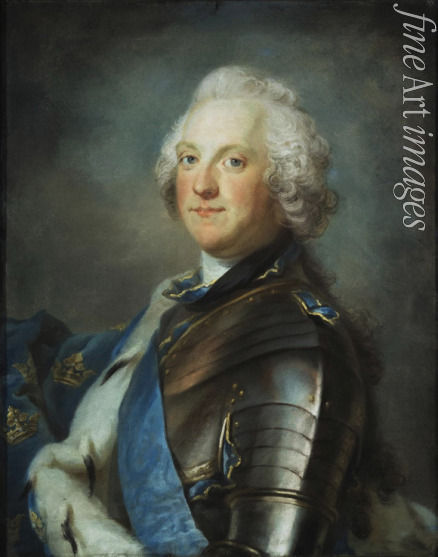 Lundberg Gustaf - Portrait of Adolph Frederick (1710-1771), King of Sweden