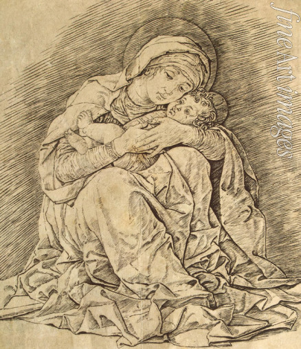 Mantegna Andrea - Madonna mit dem Kinde