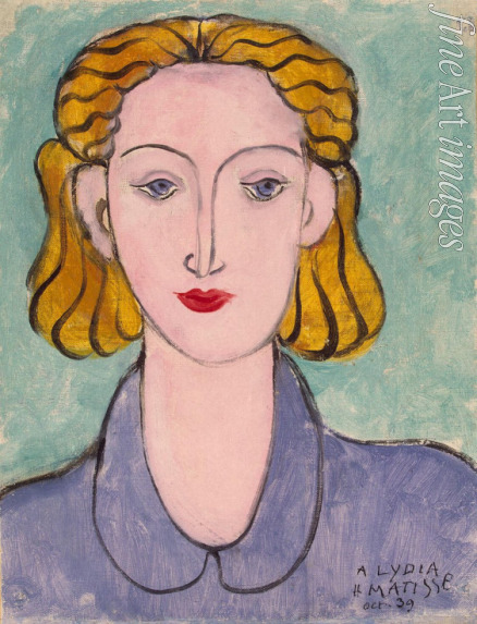 Matisse Henri - Junge Frau in blauer Bluse