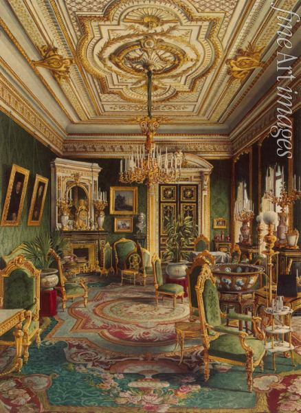 Mayblum Jules - The Stroganov Palace in Saint Petersburg. Drawing Room