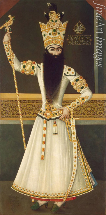 Mihr Ali - Porträt von Fath Ali Shah (1797-1834)