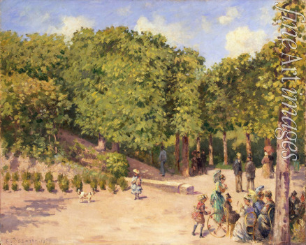 Pissarro Camille - Town Park in Pontoise