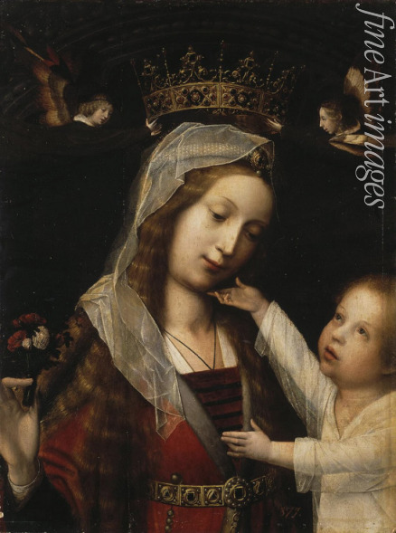 Provost (Provoost) Jan - Madonna mit dem Kinde