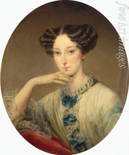Robertson Christina - Portrait of Grand Duchess Maria Alexandrovna (1824-1880), future Empress of Russia