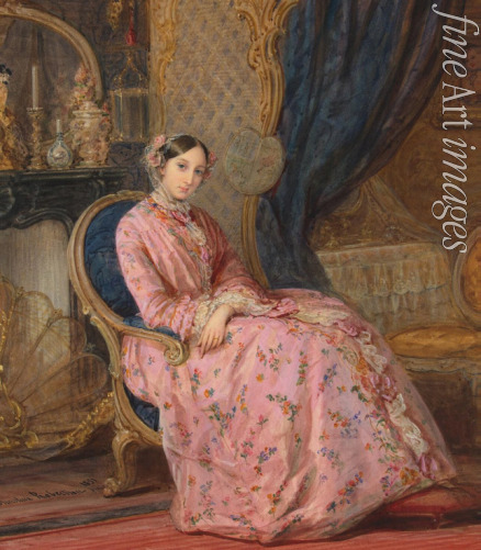 Robertson Christina - Portrait of Grand Duchess Maria Nikolaevna of Russia, Duchess of Leuchtenberg (1819-1876)