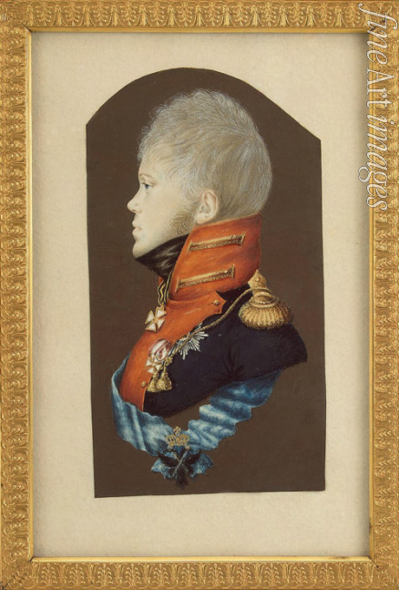 Rockstuhl Peter Ernst - Porträt des Kronprinzen Konstantin Pawlowitsch von Russland (1779-1831)