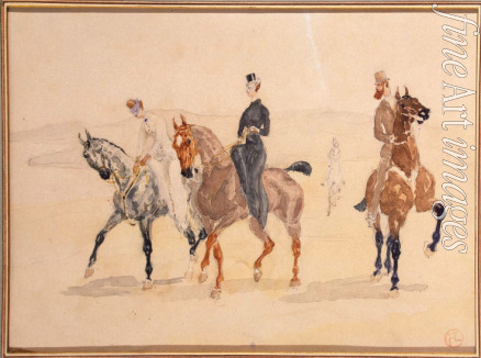 Toulouse-Lautrec Henri de - Riders