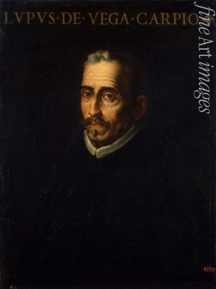 Tristán de Escamilla Luis - Porträt des Dichters Félix Lope de Vega (1562-1635)