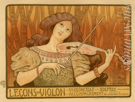 Berthon Paul - Leçons de Violon (Poster)