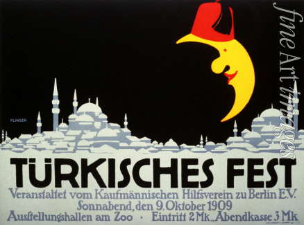 Klinger Julius - Türkisches Fest (Plakat)
