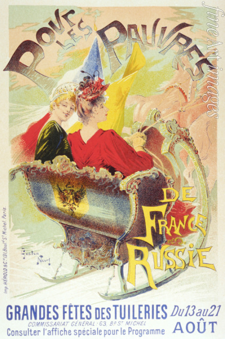 Noury Gaston - Pour Les Pauvres de France et de Russie (Plakat)