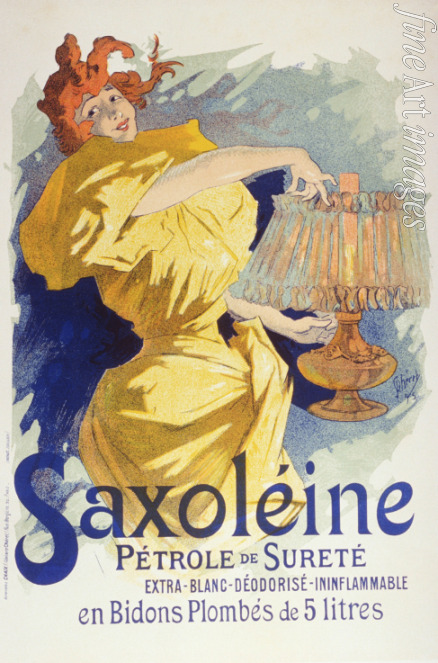 Chéret Jules - Saxoleine (Plakat)