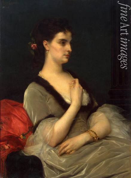 Cabanel Alexandre - Portrait of Princess Elizabeth Vorontsova-Dashkova
