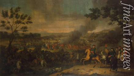 Caravaque Louis - The Battle of Poltava on 27 June 1709