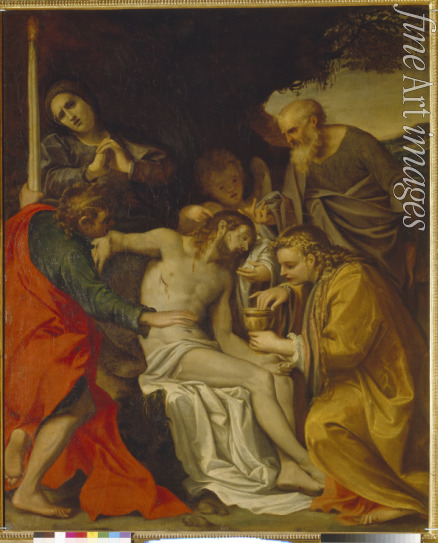 Carracci Agostino - The Lamentation over Christ