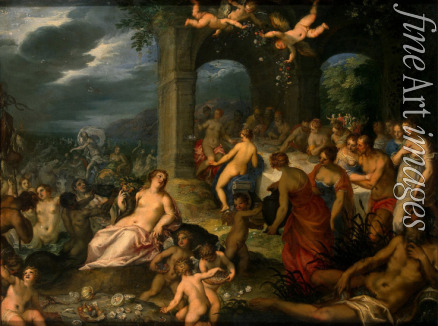 Rottenhammer Johann (Hans) the Elder - Feast of the Gods (The Marriage of Peleus and Thetis)