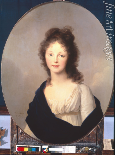 Tischbein Johann Friedrich August - Porträt der Königin Luise von Preußen (1776-1810)