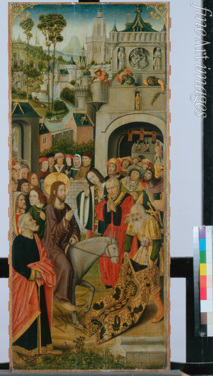 Master of the Thuison Altarpiece - The Entry of Christ into Jerusalem