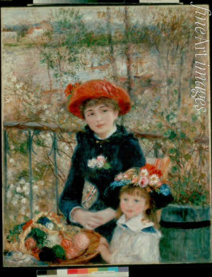 Renoir Pierre Auguste - Zwei Schwestern (Auf der Terrasse)