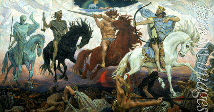 Vasnetsov Viktor Mikhaylovich - The Four Horsemen of the Apocalypse