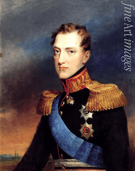 Golicke Wilhelm August - Portrait of Grand Duke Nikolai Pavlovich (1796-1855)