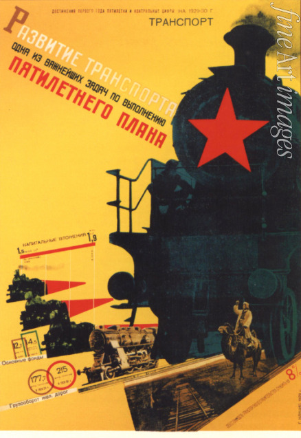 Klutsis Gustav - Development of the transport-one of the most important tasks (Poster)