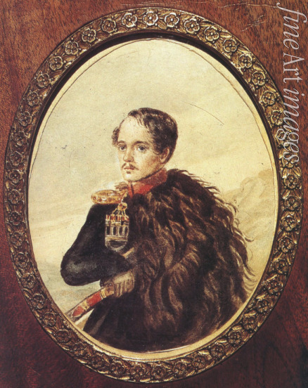 Lermontov Mikhail Yuryevich - Self-Portrait