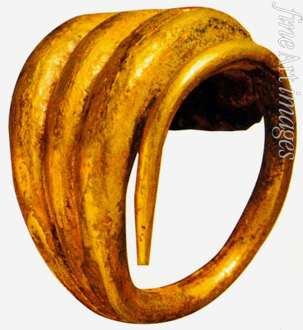 Gold von Troja Schatz des Priamos - Ohrring