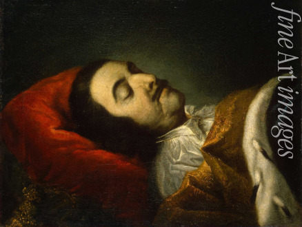 Tannauer Johann Gottfried - Peter I on His Death-bed