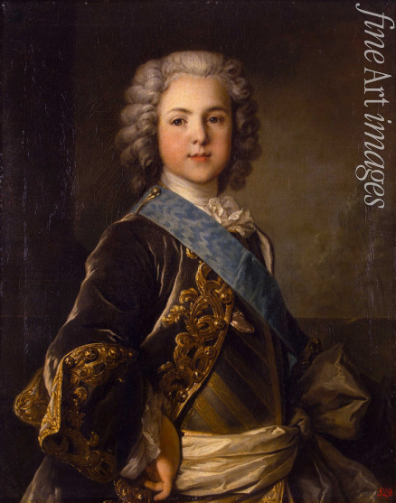 Tocqué Louis - Ludwig XV. als Dauphin von Frankreich