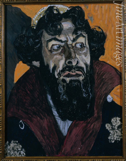 Golowin Alexander Jakowlewitsch - Fjodor Schaljapin als Boris Godunows in der Oper Boris Godunow von M. Mussorgski