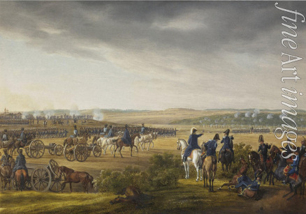 Adam Albrecht - The Battle of Borodino on August 26, 1812
